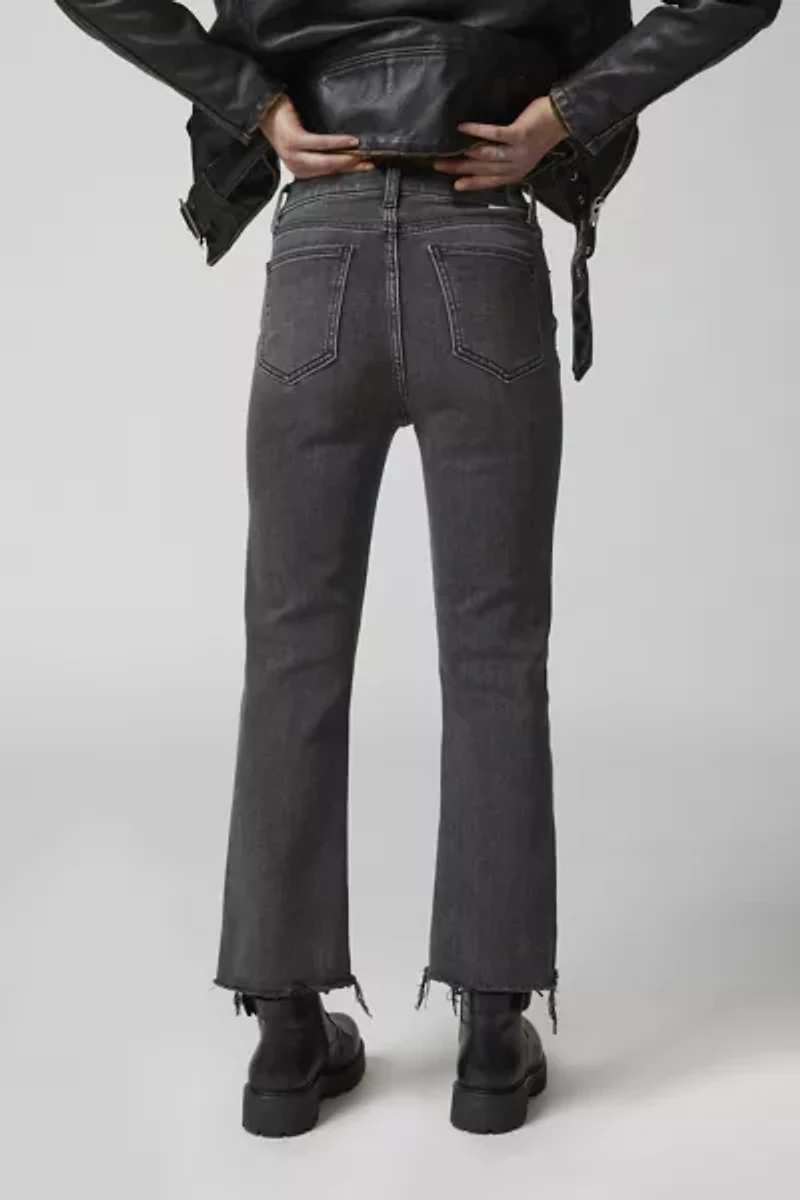 Daze Denim Shy Girl High-Waisted Cropped Flare Jean