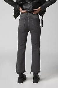 Daze Denim Shy Girl High-Waisted Cropped Flare Jean