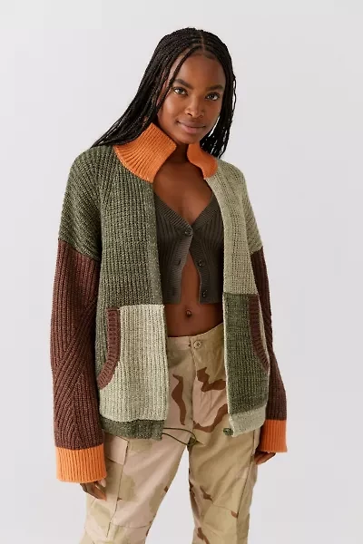BDG Keiran Open-Front Cardigan