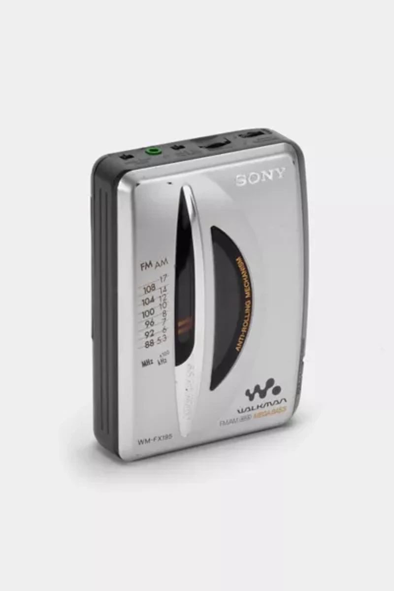 Sony Walkman WM-FX195 AM/FM Portable Cassette Player Refurbished by Retrospekt