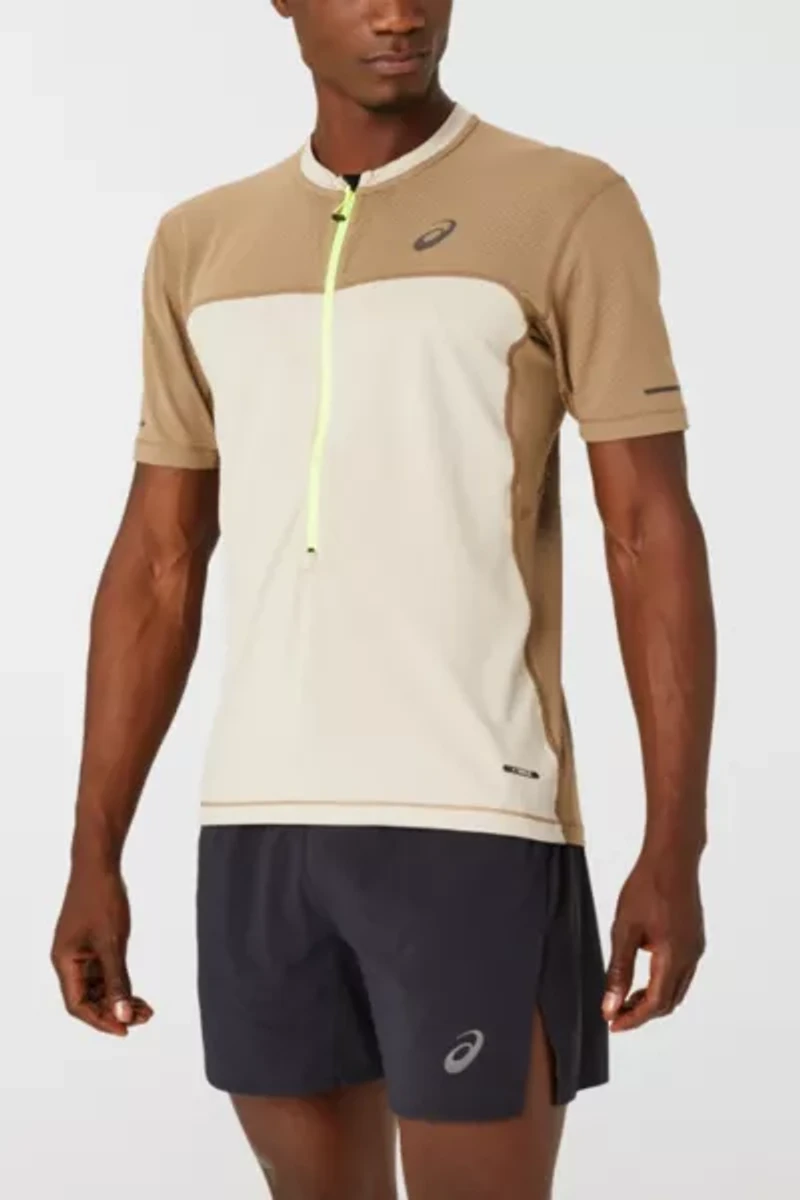 ASICS  Fujitrail Performance Zip Up T Shirt