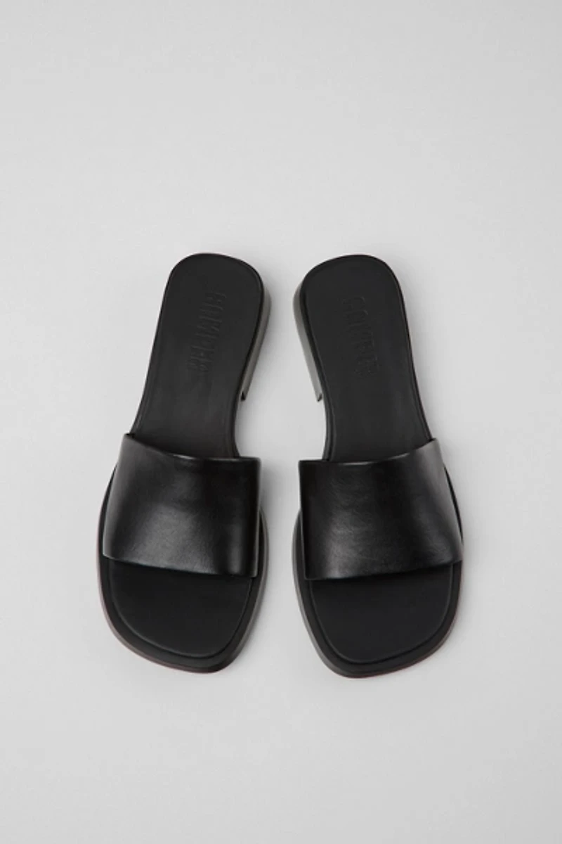 Camper Dana Lightweight Leather Heeled Sandals