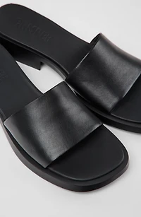 Camper Dana Lightweight Leather Heeled Sandals