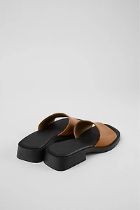 Camper Dana Lightweight Leather Heeled Sandals