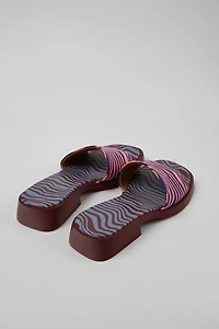 Camper Dana Lightweight Leather Heeled Sandals