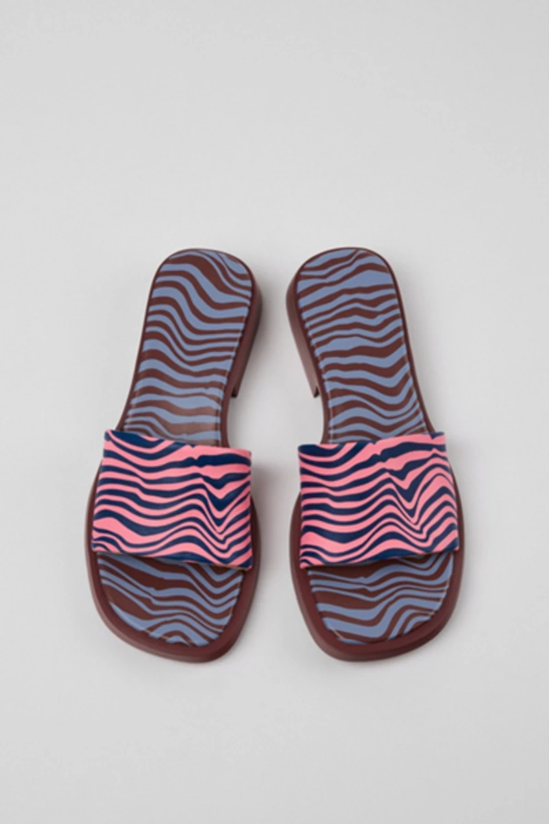 Camper Dana Lightweight Leather Heeled Sandals