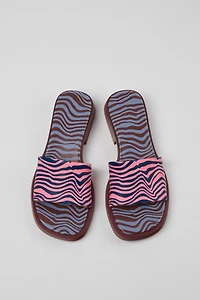 Camper Dana Lightweight Leather Heeled Sandals