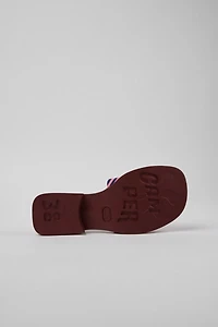 Camper Dana Lightweight Leather Heeled Sandals