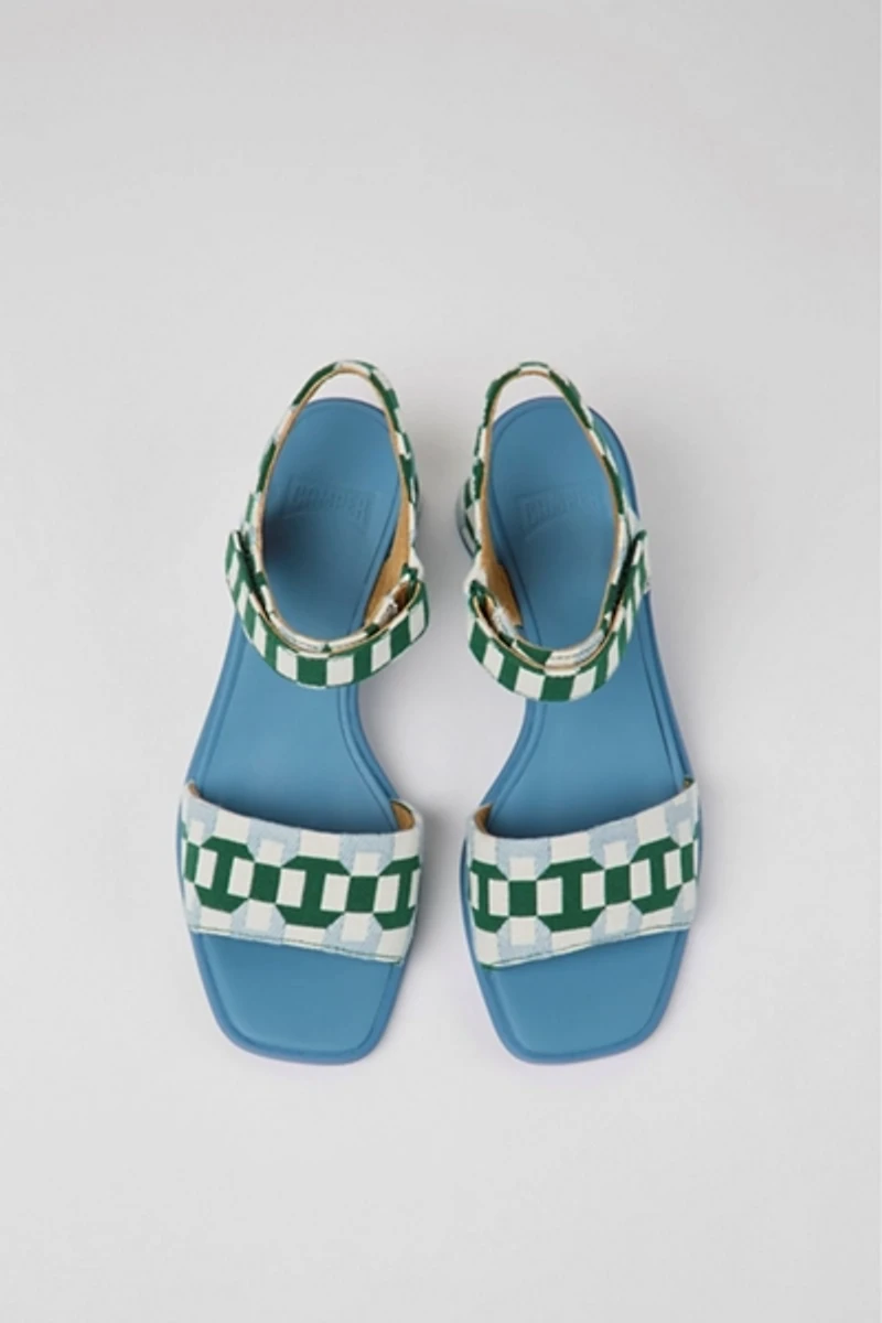 Camper Kiara Pattern Heeled Sandals