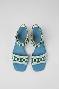Camper Kiara Pattern Heeled Sandals