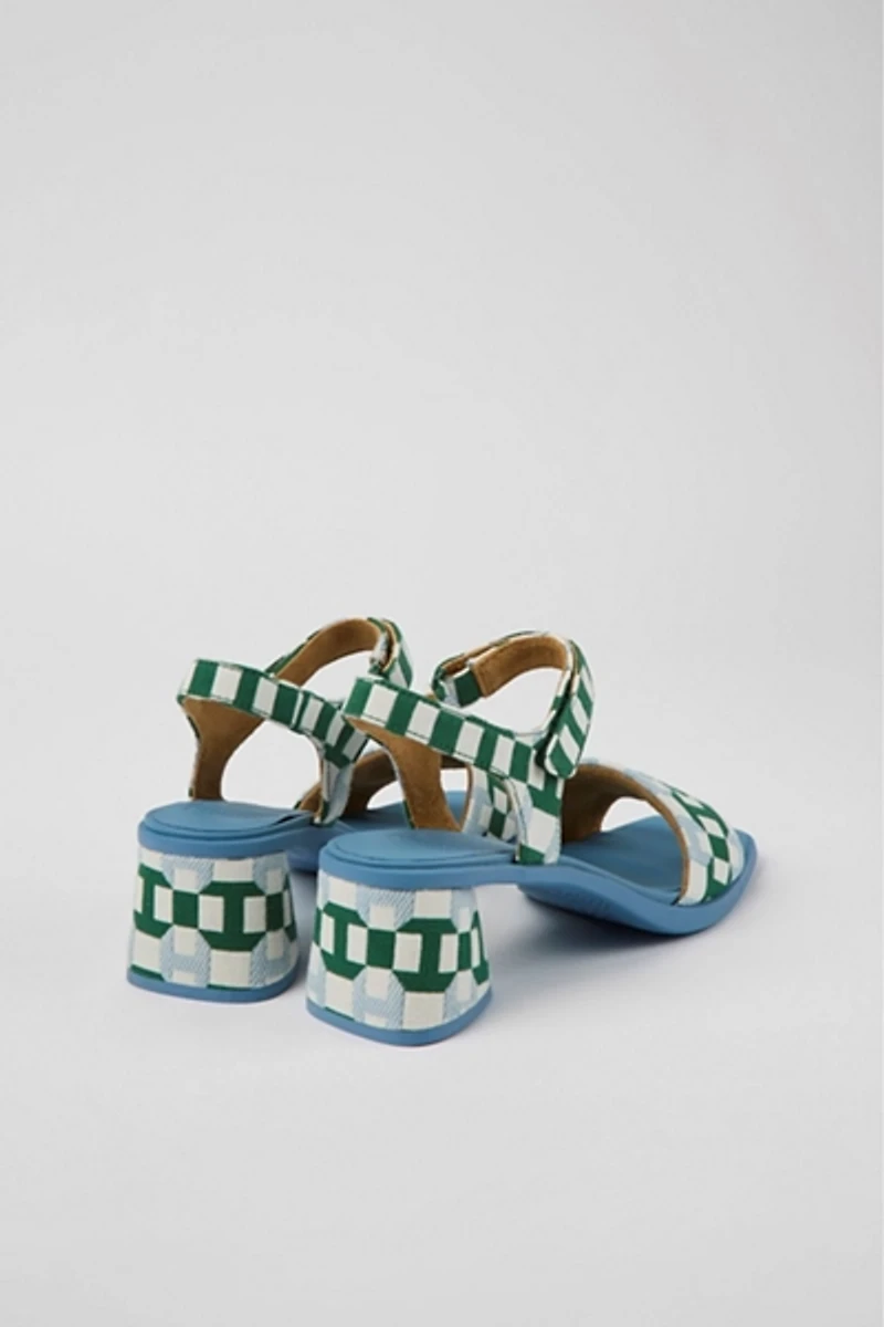 Camper Kiara Pattern Heeled Sandals