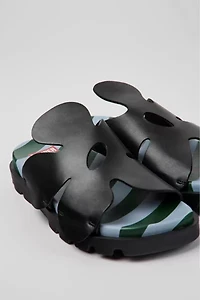 Camper Twins Lightweight Leather Flower Sandals