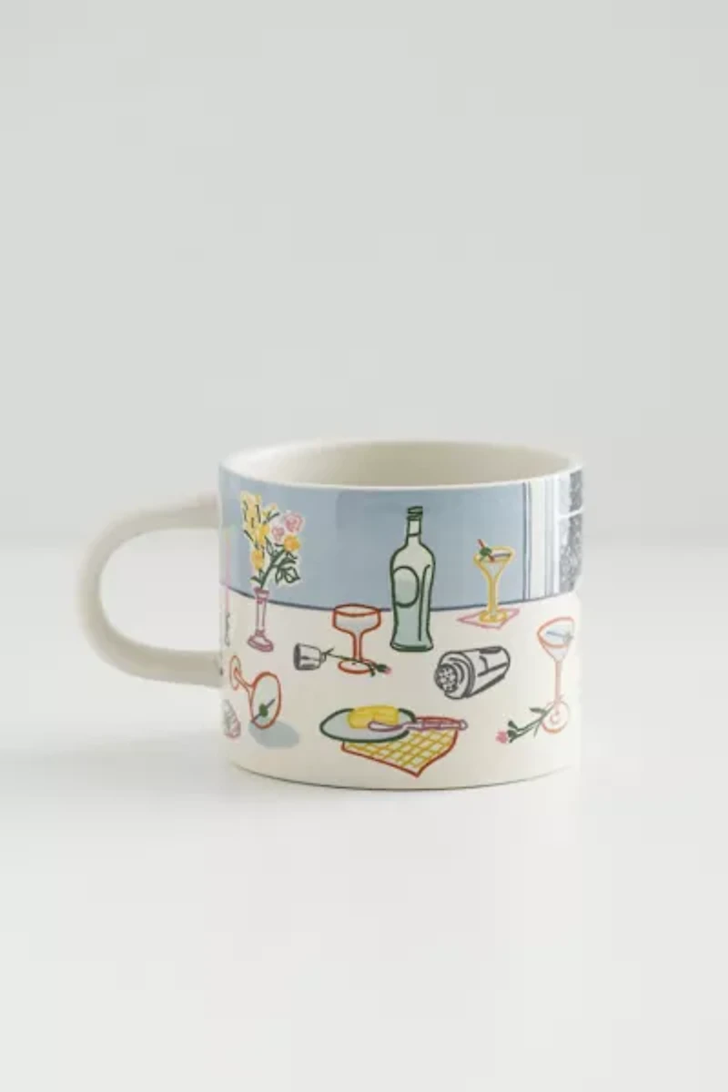 Hidden Icon Peekaboo Ceramic Mug
