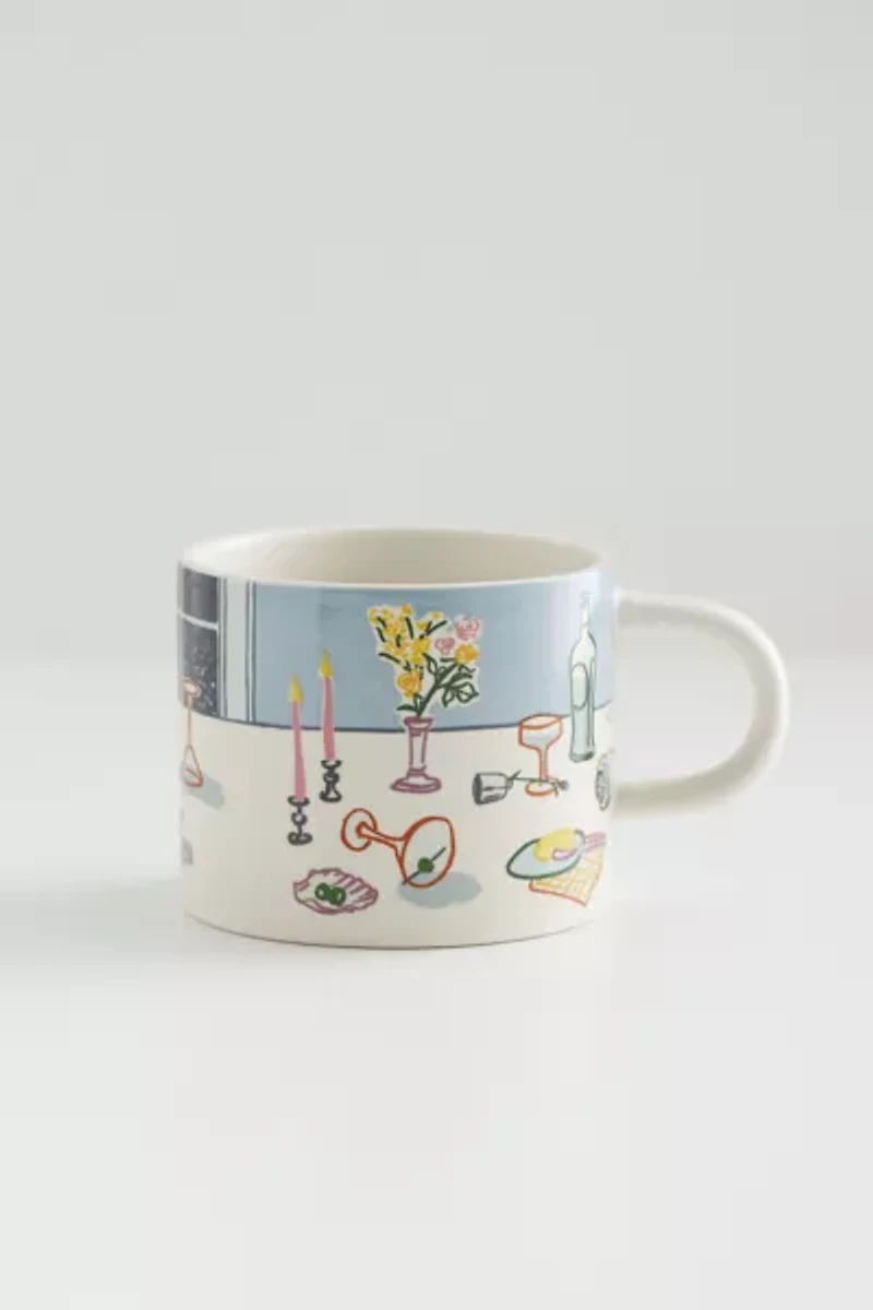 Hidden Icon Peekaboo Ceramic Mug
