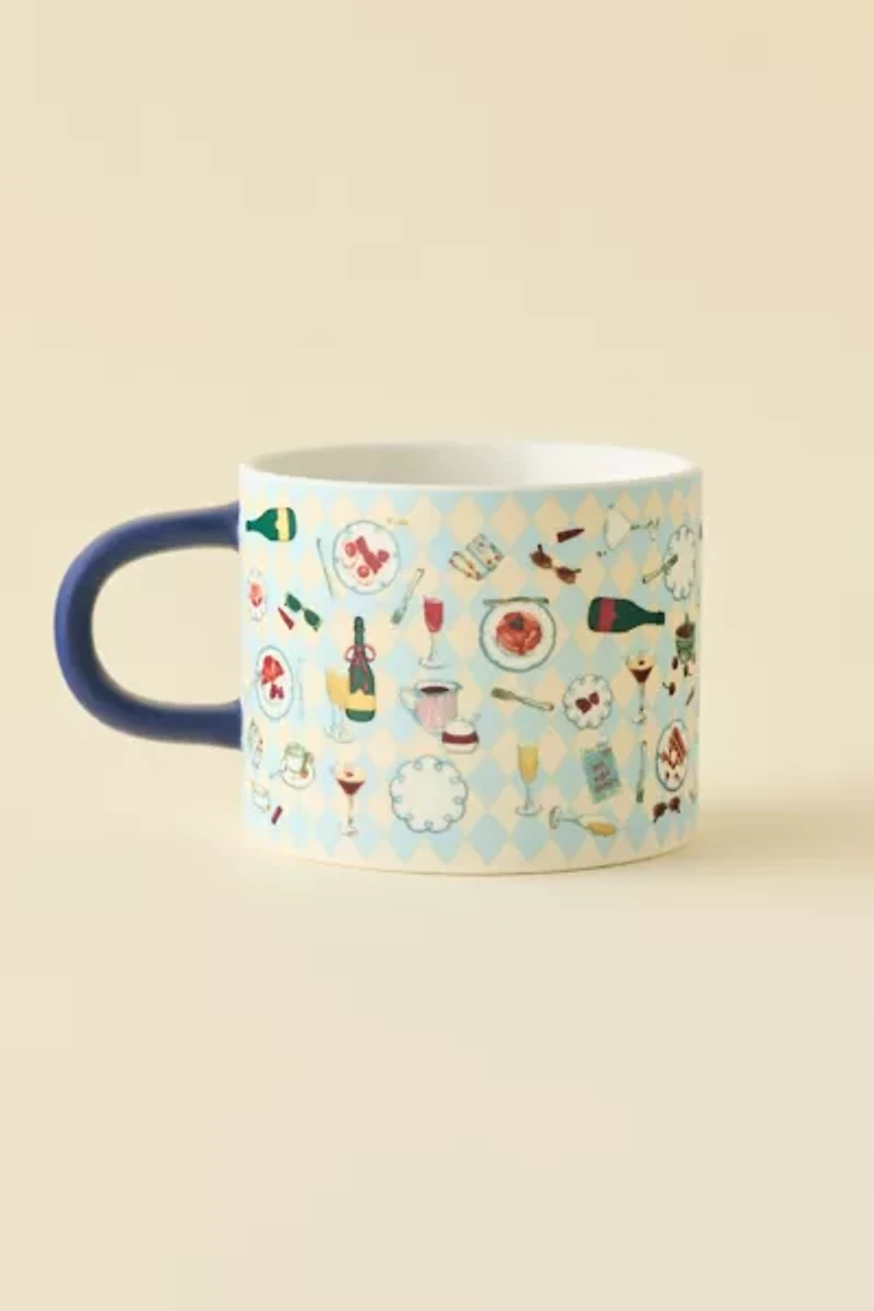 Hidden Icon Peekaboo Ceramic Mug