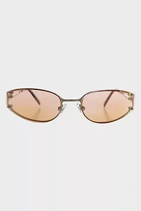 Vintage Rickey Curved Sunglasses