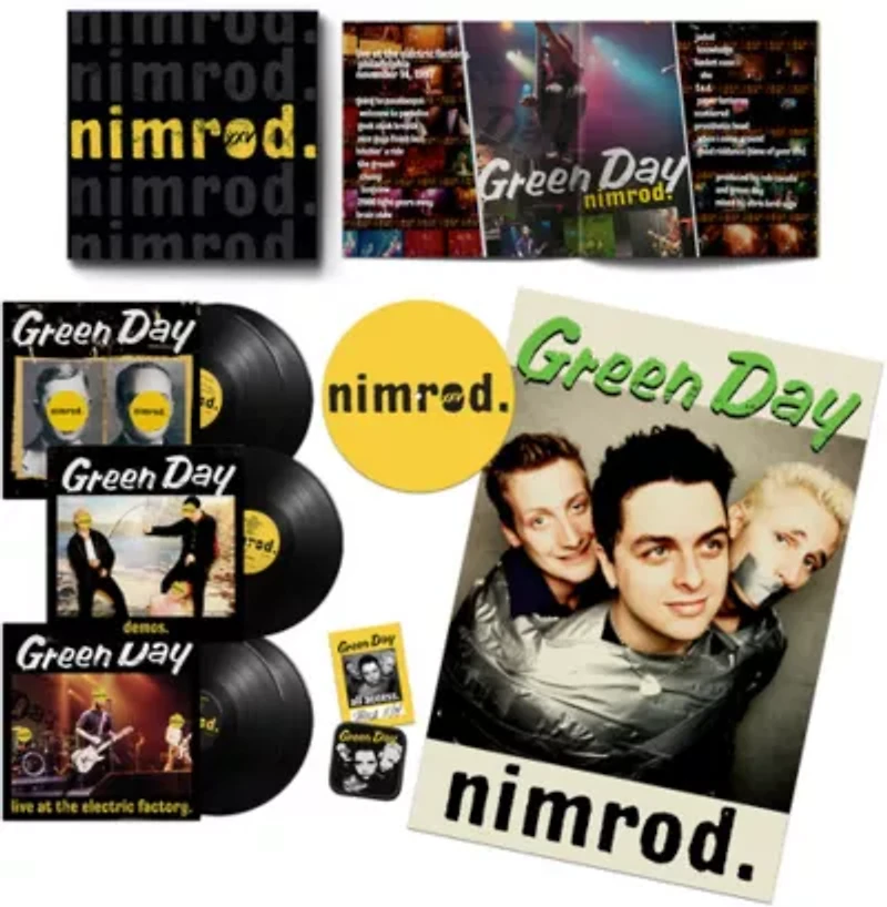 Green Day - Nimrod (25th Anniversary Edition) 5LP Set