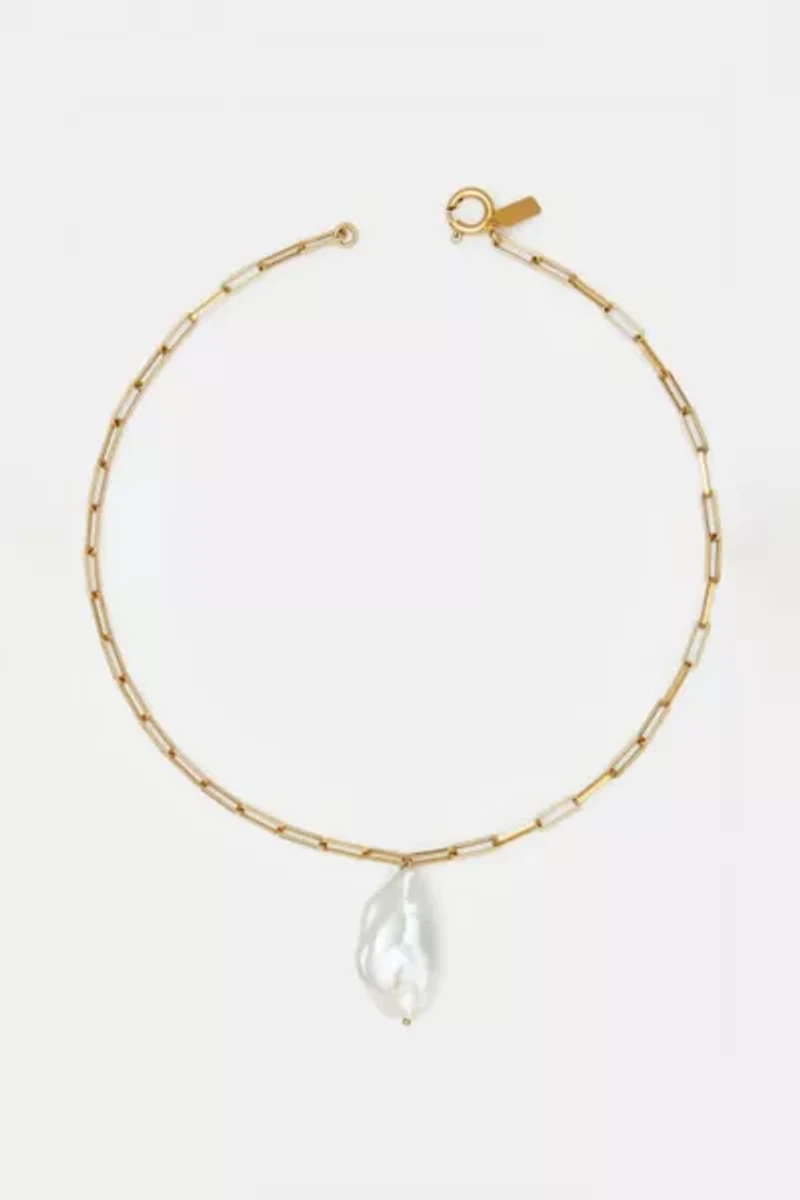 Deux Lions Jewelry Luna Baroque Pearl Necklace