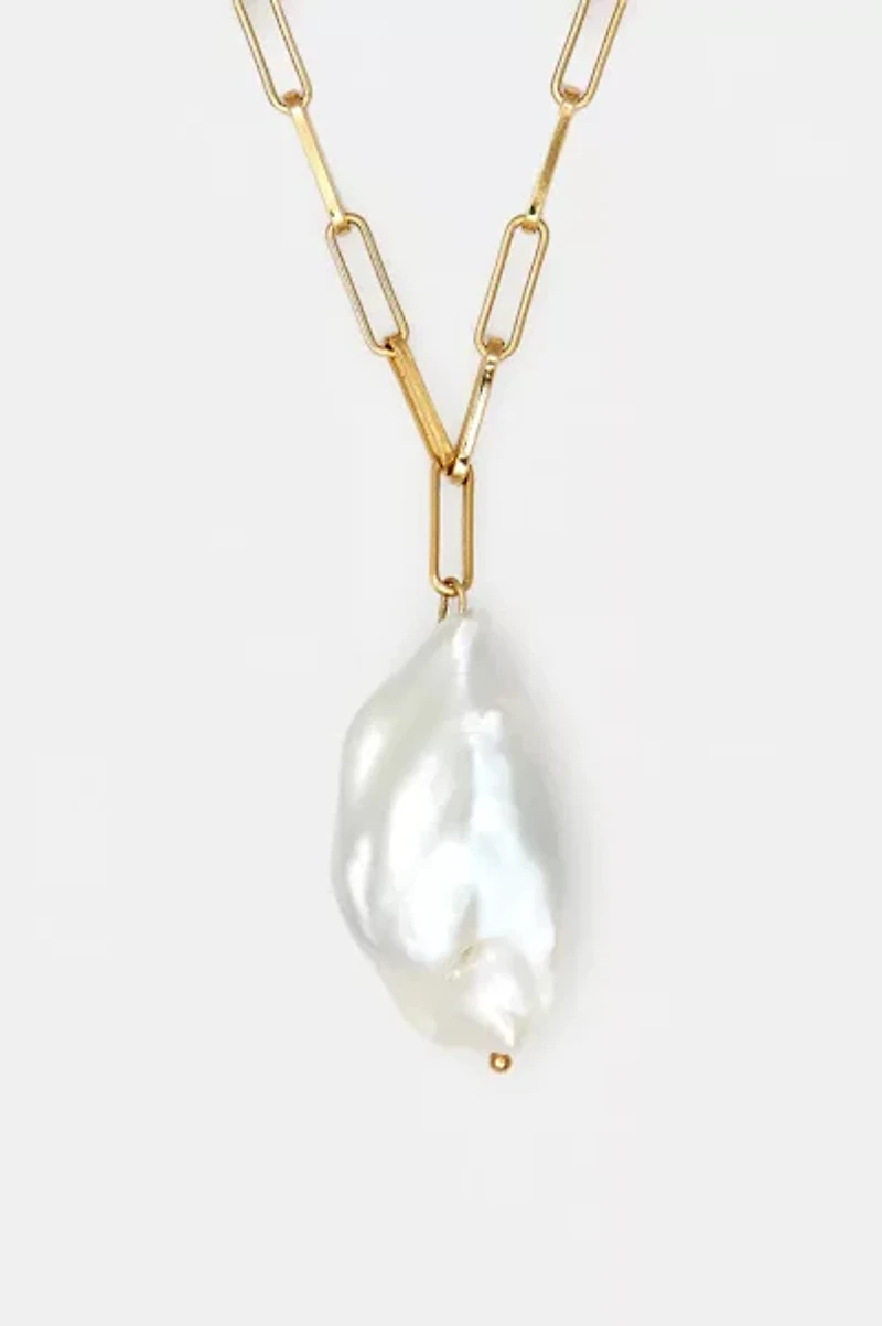 Deux Lions Jewelry Luna Baroque Pearl Necklace