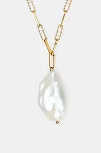 Deux Lions Jewelry Luna Baroque Pearl Necklace