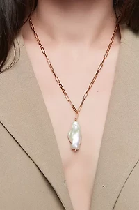 Deux Lions Jewelry Luna Baroque Pearl Necklace