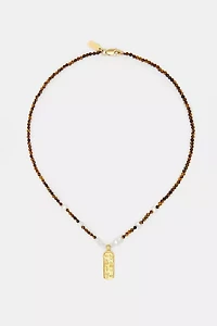 Deux Lions Jewelry Ula Tiger Eye Necklace