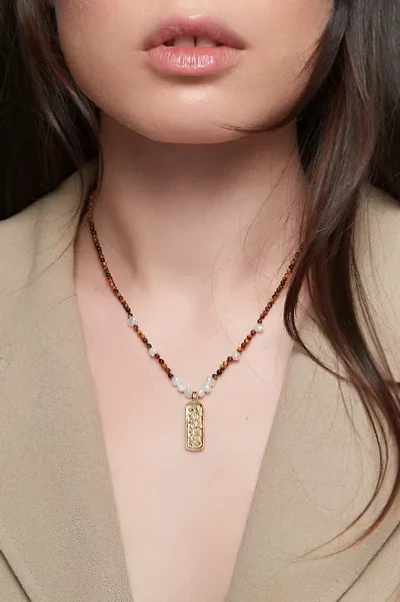 Deux Lions Jewelry Ula Tiger Eye Necklace
