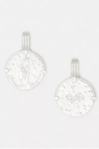 Deux Lions Jewelry Sterling Silver Sicilian Zodiac Layered Necklace