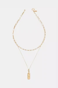 Deux Lions Jewelry Golden Coulee Layered Necklace