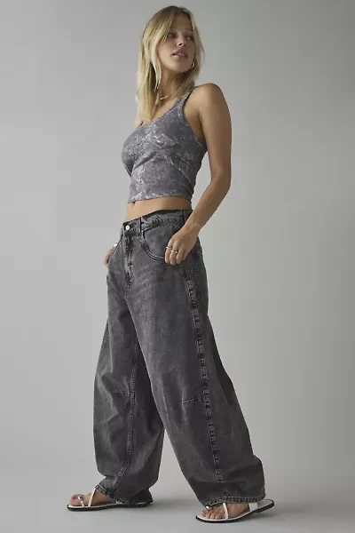 BDG Rih Extreme Barrel Mid-Rise Jean