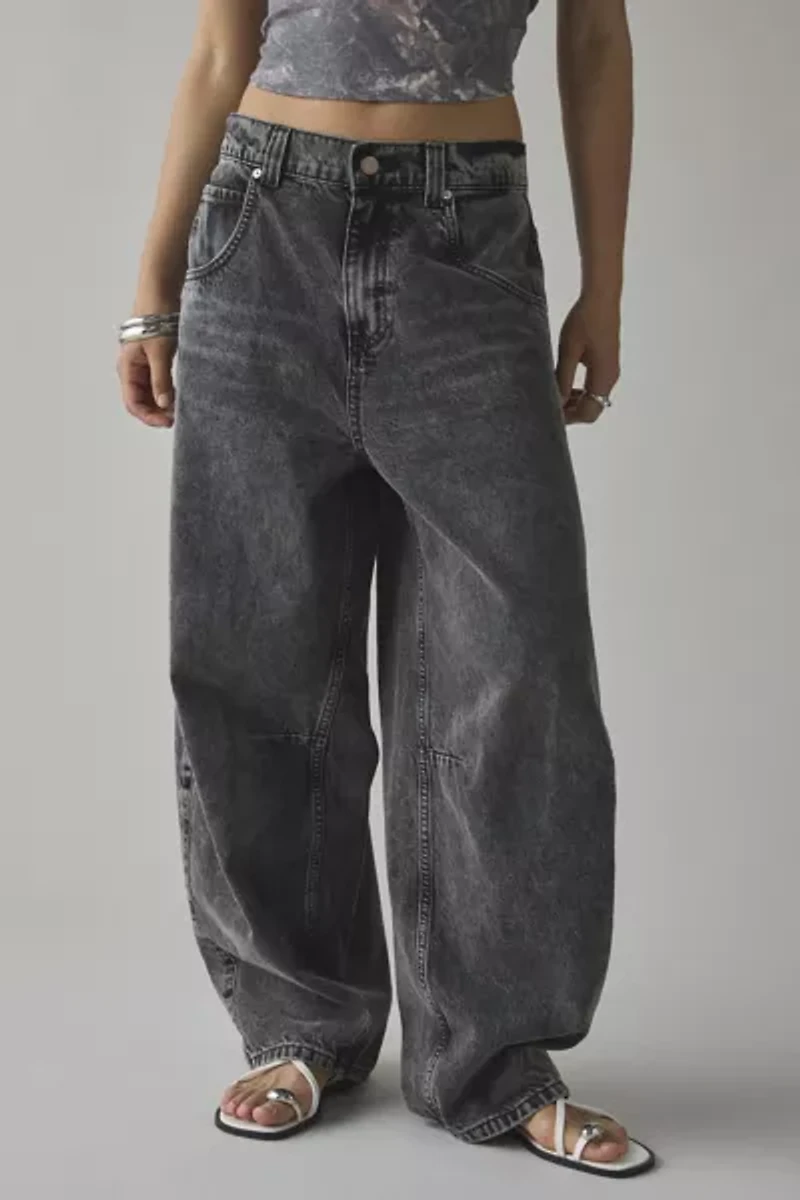 BDG Rih Extreme Barrel Mid-Rise Jean