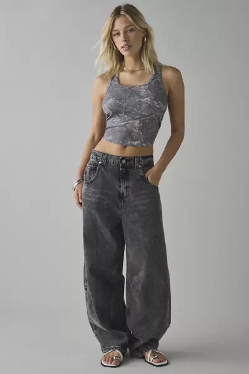BDG Rih Extreme Barrel Mid-Rise Jean