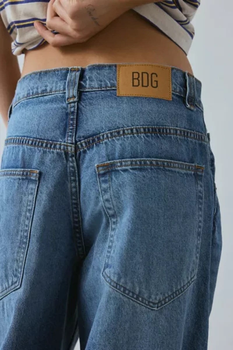 BDG Rih Extreme Barrel Mid-Rise Jeans
