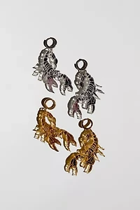 Sigfus Designs Mirrored Scorpion Earrings