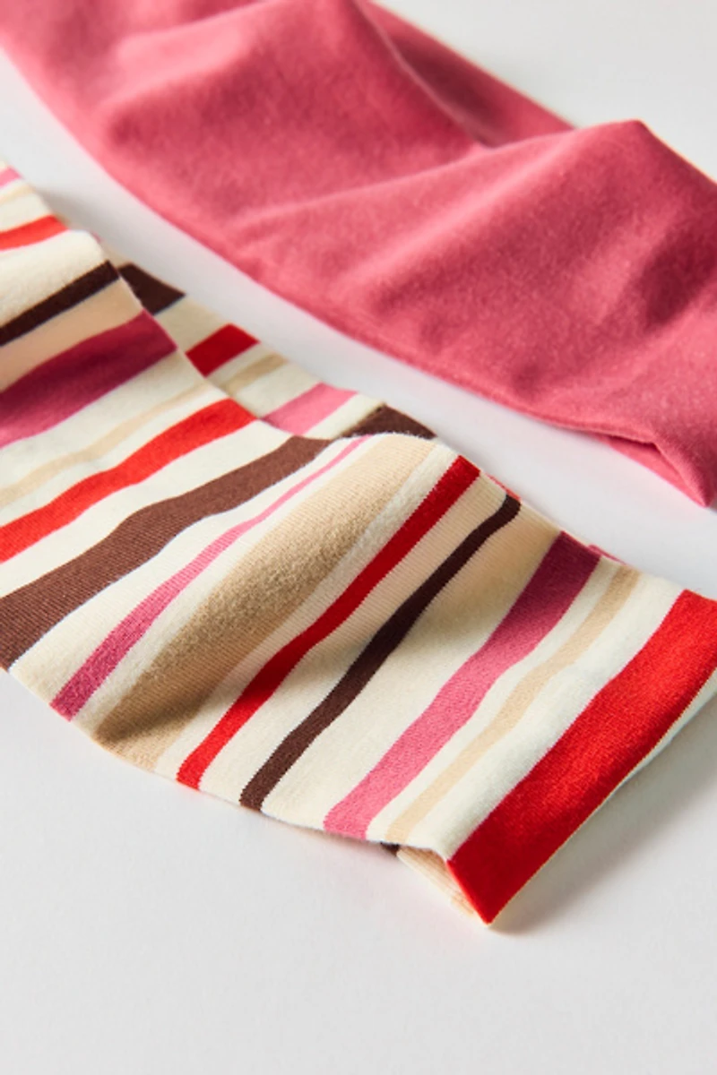 Soft & Stretchy Wide Knit Headband Set