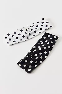 Soft & Stretchy Wide Knit Headband Set