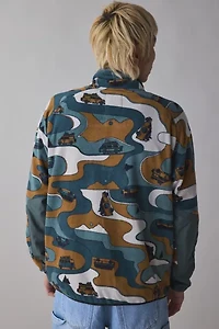 KAVU Teannaway Mock Neck High Pile Fleece Sweatshirt