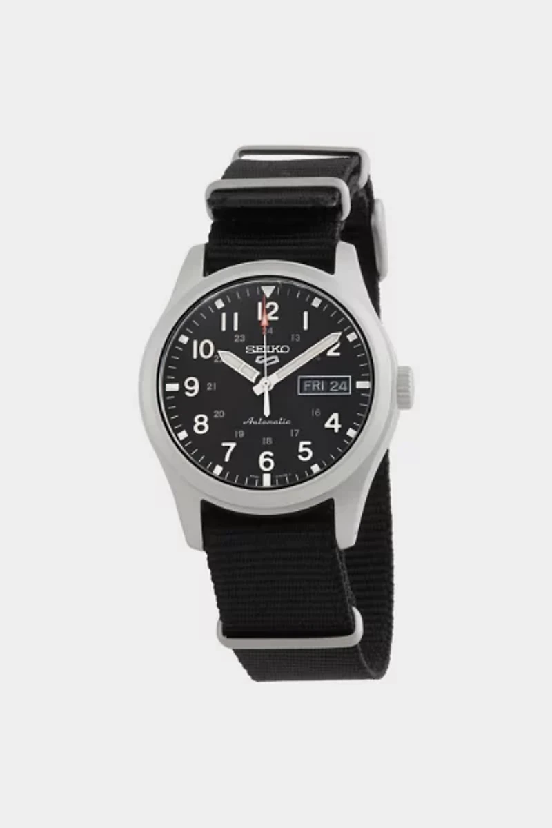 Seiko Automatic Black Dial Watch SRPG37K1