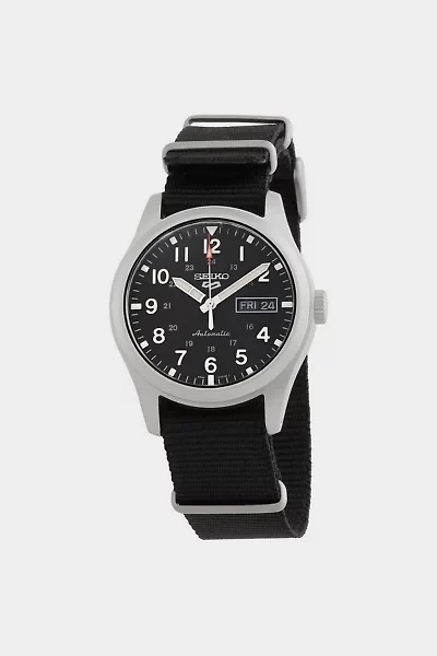 Seiko Automatic Black Dial Watch SRPG37K1