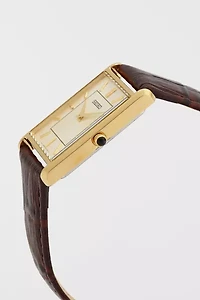 Seiko Essentials Quartz Champagne Dial Watch SWR064