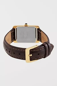 Seiko Essentials Quartz Champagne Dial Watch SWR066
