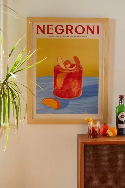 PSTR Studio Elin PK Negroni Frameless Art Print