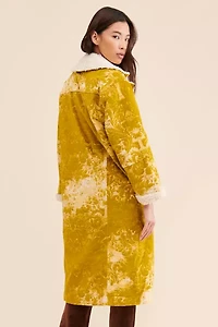 UO Asher Faux Shearling Overcoat