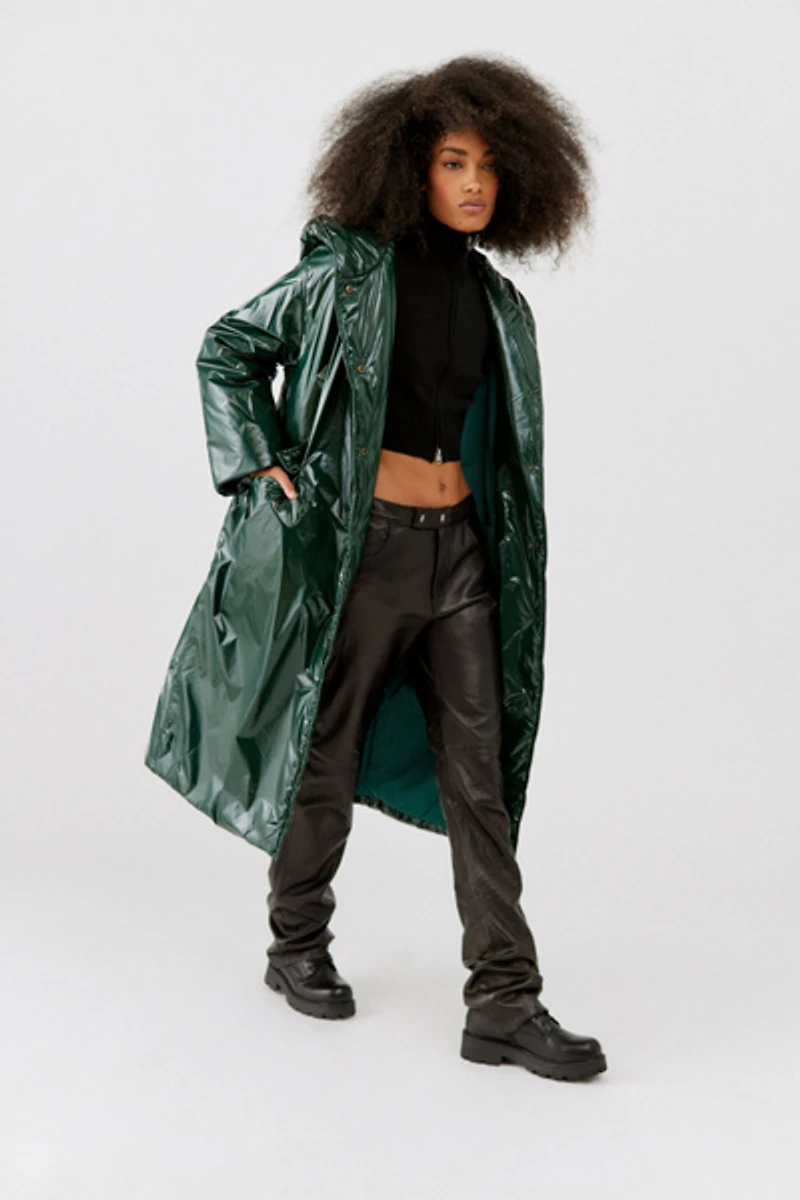 UO Mila Longline Parka Jacket
