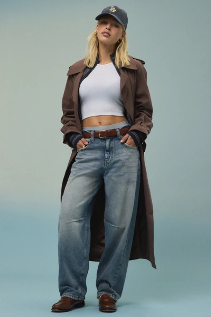 BDG Logan Buckle Baggy Barrel Jean