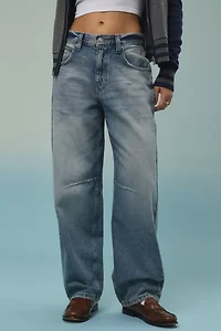 BDG Logan Buckle Baggy Barrel Jean