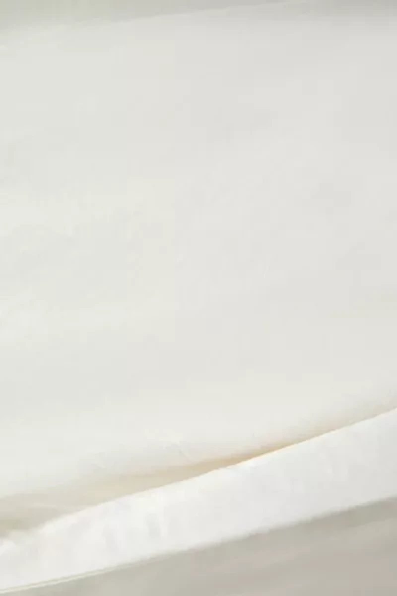Breezy Cotton Percale Tassel Duvet Cover