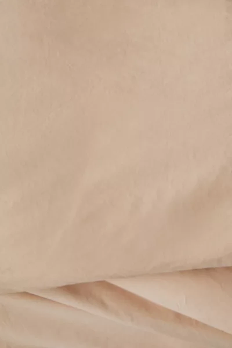 Breezy Cotton Percale Tassel Duvet Cover