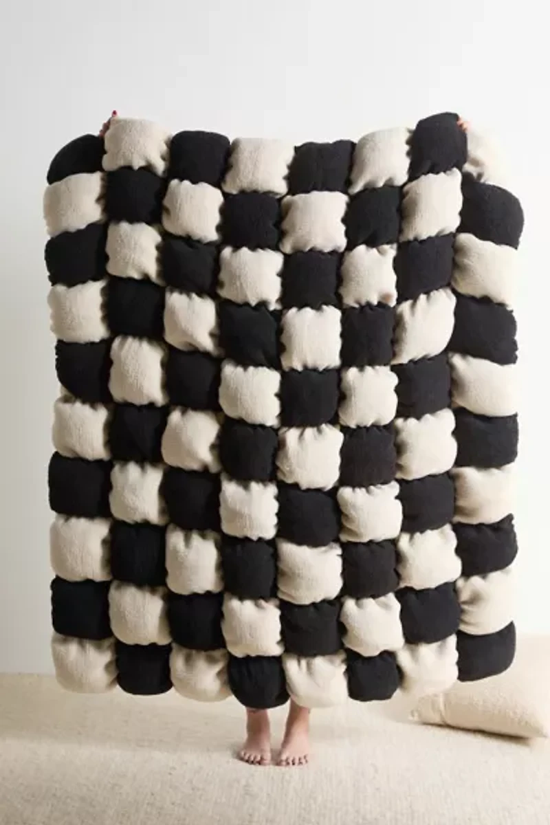 Marshmallow Cloud Fleece Throw Blanket