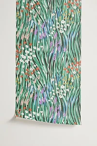 MSRYSTUDIO Windy Day Garden Removable Wallpaper